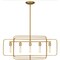 Quoizel Dupree Island 5 Lights Brushed Weathered Brass PCDPR534BWS - alternate 2